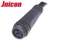 Wodoodporne złącze kablowe LED Light XLR M16 3 styki 300 V PVC / nylon