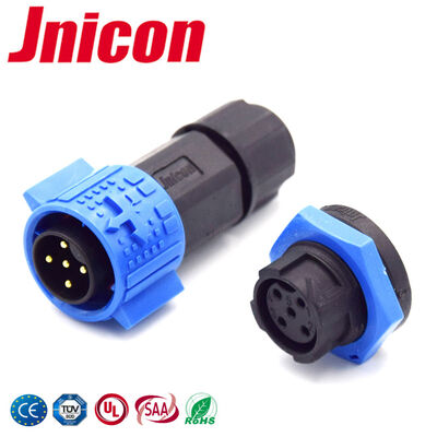 5 szpilki wodoodporny złącze M19 IP67 Panel Mount High Mating Cycle Power Connector