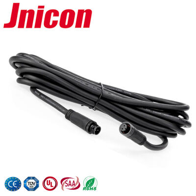 M12 Wyklejony kabel 300V Niskie napięcie IP67 2 pin