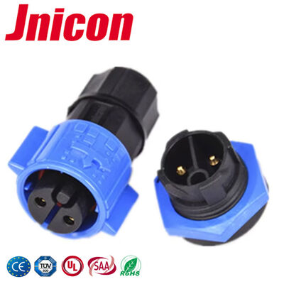 IP67 Wire To Board Connector 2 Pin Wodaodporny łącznik zasilania 300V Do urządzeń elektronicznych zewnętrznych
