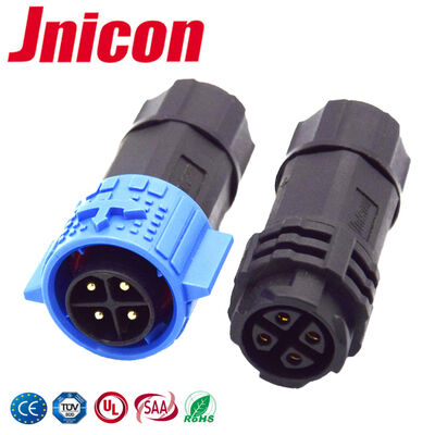 Kabel 20AWG-12AWG M19 20A Wodoodporne okrągłe złącza plastikowe IP67