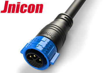 Wtyczka Jnicon IP67 Złącza elektryczne 3 Zasilanie 13 Blokowanie sygnału za pomocą kabla